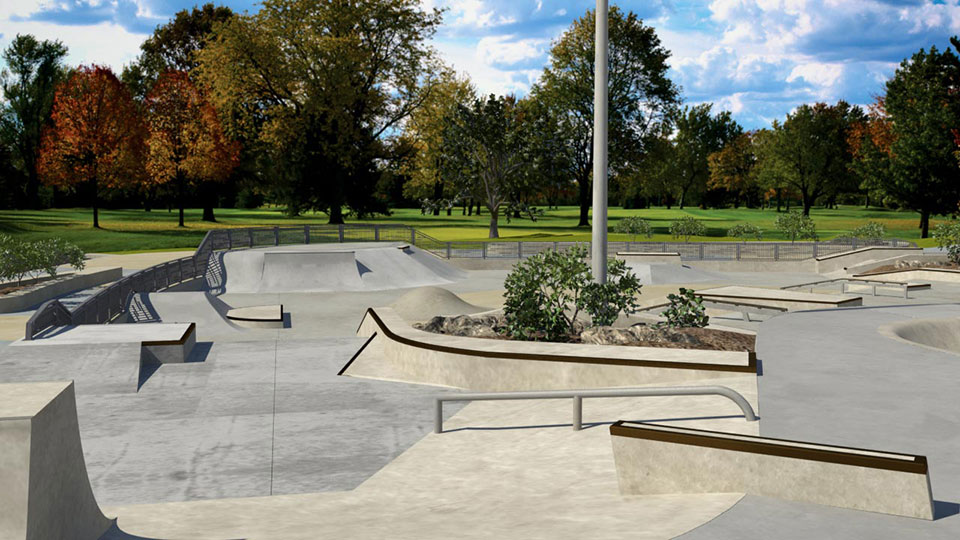 skatepark 3D model