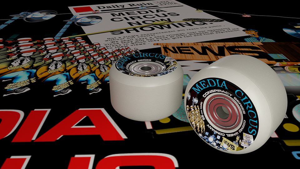 skateboard wheel 3D model